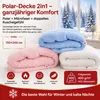 Textom POLAR Bettdecke 150x200 cm antiallergisch warm weich Produktbild-Vorschau 2