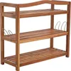 Holz Schuhregal Schuhschrank Schuhablage Holzregal Schrank Produktbild-Vorschau 4