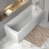 50x80 cm Tappetino antiscivolo per bagno 3D 7288 beige Anteprima dell’immagine prodotto 6