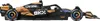 Mattel HRV11; JBM11 - Hot Wheels Race - McLaren |2024 Anteprima dell’immagine prodotto 9