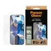 Product packaging for a screen protector with a lifestyle image of a person on it. Produktbild-Vorschau