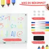 Vinsetto Whiteboard Magnetisch Magnettafel mit 4 Markern 10 Produktbild-Vorschau 5