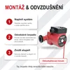 AVANSA 25-6/180 oběhové čerpadlo pro topení 230 V – DN25 Náhled obrázku produktu 6