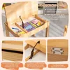 Table + chaise pour enfants en bois massif avec plateau Voir les images du produit 5