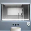 Badspiegel mit Beleuchtung 120x70cm Badezimmerspiegel Produktbild-Vorschau 2