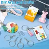 Schlüsselanhänger-Set, 50 Schlüsselanhänger mit Kette und Produktbild-Vorschau 4