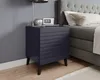 Furniture24 2 x Nachttisch NOVA in Matte MDF-Platte Produktbild-Vorschau 3