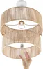 tectake® Deckenleuchte Lignea Lux aus Jute Boho-Stil 45 x Produktbild-Vorschau 9