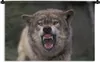 MuchoWow® Wandteppich Wandbehang Wolf - Maul - Zähne Produktbild-Vorschau 1