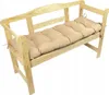 Gartenbankkissen, Beige, 150x40x8, Gartenkissen, Produktbild-Vorschau 1