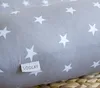 100% Baumwolle Stillkissen Sternchen Grau 190 cm L/XL Produktbild-Vorschau 3