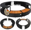 CASARIA® Luxus Whirlpool Verkleidung Polyrattan Innen Ø 206 Produktbild-Vorschau 1