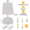ZMH Lampe de chevet Set de 2 lampes de table avec câble - Voir les images du produit 4