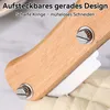 Brot Lahm mit Holzgriff,Gebogenes Brot-Lahm Set,5 Produktbild-Vorschau 4