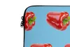 MuchoWow® Laptop Hülle 13 Zoll Paprika - Gemüse - Muster - Produktbild-Vorschau 3