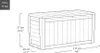 Keter Gartenbox Kissenbox Aufbewahrungsbox Marvel Plus Box Produktbild-Vorschau 6