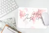 MuchoWow® Mauspad Mousepad Karte - Rosa - Zitat 27x18 cm - Produktbild-Vorschau 5