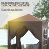 Outsunny altán 2x2m vodotěsný, pop-up skládací altán se 4 Náhled obrázku produktu 5