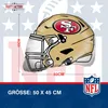 NFL San Francisco Folienballon shape 50x45cm Football Helm Produktbild-Vorschau 4