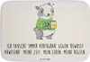 Mr. & Mrs. Panda Badvorleger Panda Burnout - Weiß - Produktbild-Vorschau 1