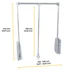 Emuca Kleiderlift für Garderoben Hang, 830 - 1150, Produktbild-Vorschau 10