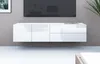 Kommode, Hängeschrank "Sophia" 152cm 2SK, weiß-glänzend Produktbild-Vorschau 2