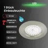 Briloner LED Einbauleuchte Nickel Matt 10,5W 1000lm 3000K Produktbild-Vorschau 5