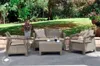 Keter Corfu Lounge Gartenmöbel Set 4teilig, mit Sitzkissen, Produktbild-Vorschau 7
