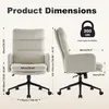 Product dimensions and load capacity of an office chair. Produktbild-Vorschau