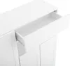 A white cabinet with one drawer partially open. Náhľad obrázku produktu