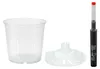 Leni FLORI orchid Orchideentöpfe 4er Komplett-Set Ø 13 cm H Produktbild-Vorschau 2