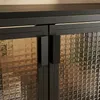 Industrielles Sideboard 150x40x80cm Schwarz mit Produktbild-Vorschau 3
