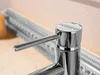 A close-up shot of a chrome faucet. Podgląd zdjęcia produktu