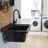 Granitan - Lavatoio - Lavandino 58x38 cm - Lavello nero - Anteprima dell’immagine prodotto 2