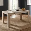 Homestyle4u Esstisch 135x80 cm Eiche Grau Esszimmertisch Produktbild-Vorschau 1