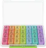 WELLGRO Tablettenbox für 7 Tage - Pillendose je 4 Fächer Produktbild-Vorschau 1