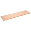 vidaXL Piano tavolo marrone chiaro 180x50x(2-4)cm Legno Anteprima dell’immagine prodotto 8