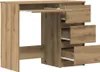 vidaXL Artisan dubový stůl 90x45x76 cm materiál na bázi Náhled obrázku produktu 4