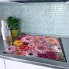 Spritzschutz Herdabdeckplatte Schneidebrett aus Glas Bunte Produktbild-Vorschau 2