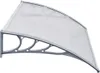 vidaXL Auvent de porte Gris 120x100 cm PC Voir les images du produit 10