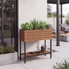 Hochbeet HWC-P84, Pflanzbeet Blumen-/Pflanzkasten Produktbild-Vorschau 9