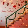 Weihnachtsgirlande 10m Grün-Weiß Künstlich PVC Produktbild-Vorschau 5