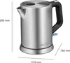 PROFI COOK PC-WKS 1106 Bouilloire 1l 2200W Acier inoxydable Voir les images du produit 19