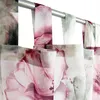 Rideau 140x245cm Voile avec impression Flower Echarpe à Voir les images du produit 2
