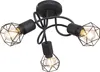 Globo Lighting stropní svítidlo kovové černé, 3x E14 Náhled obrázku produktu 1