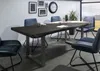 MASSIVMOEBEL24 Baumtisch Mango 200x100x77 grau lackiert / Produktbild-Vorschau 9
