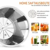Entsafter Entsafter, Entsafter Gemüse und Obst, 600W Produktbild-Vorschau 2