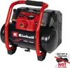 A black and red Einhell battery-powered air compressor is shown against a white background. Anteprima dell’immagine prodotto