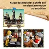 LEGO ONE PIECE Garps Marineschlachtschiff - Boots Modellbau Produktbild-Vorschau 12