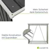Juskys Holzunterstand Enno für Brennholz außen - Produktbild-Vorschau 5